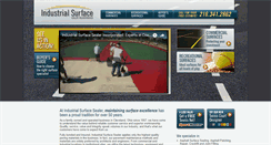 Desktop Screenshot of industrialsurface.com